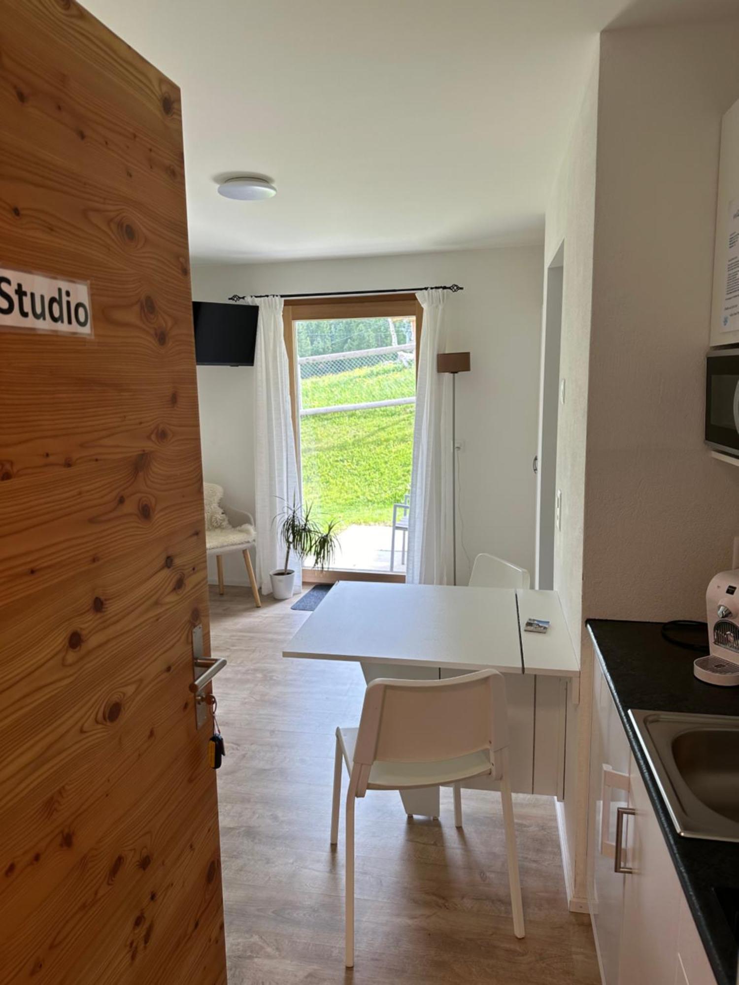 Kleines Aber Feines Studio Zuoz Exterior foto